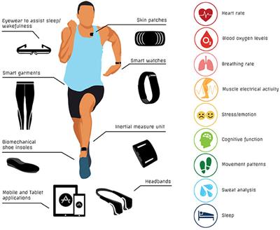 A Critical Review of Consumer Wearables, Mobile Applications, and Equipment for Providing Biofeedback, Monitoring Stress, and Sleep in Physically Active Populations